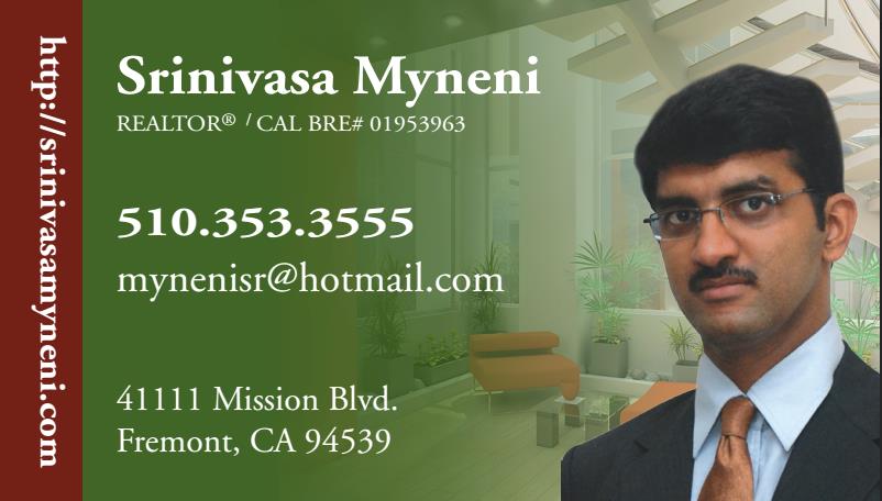 Srinivasa Myneni Realtor