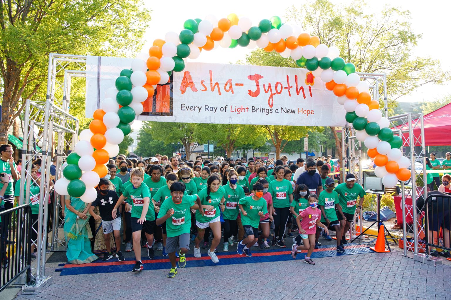 14th Annual 5K Run/Walk Fairfax, VA Asha Jyothi