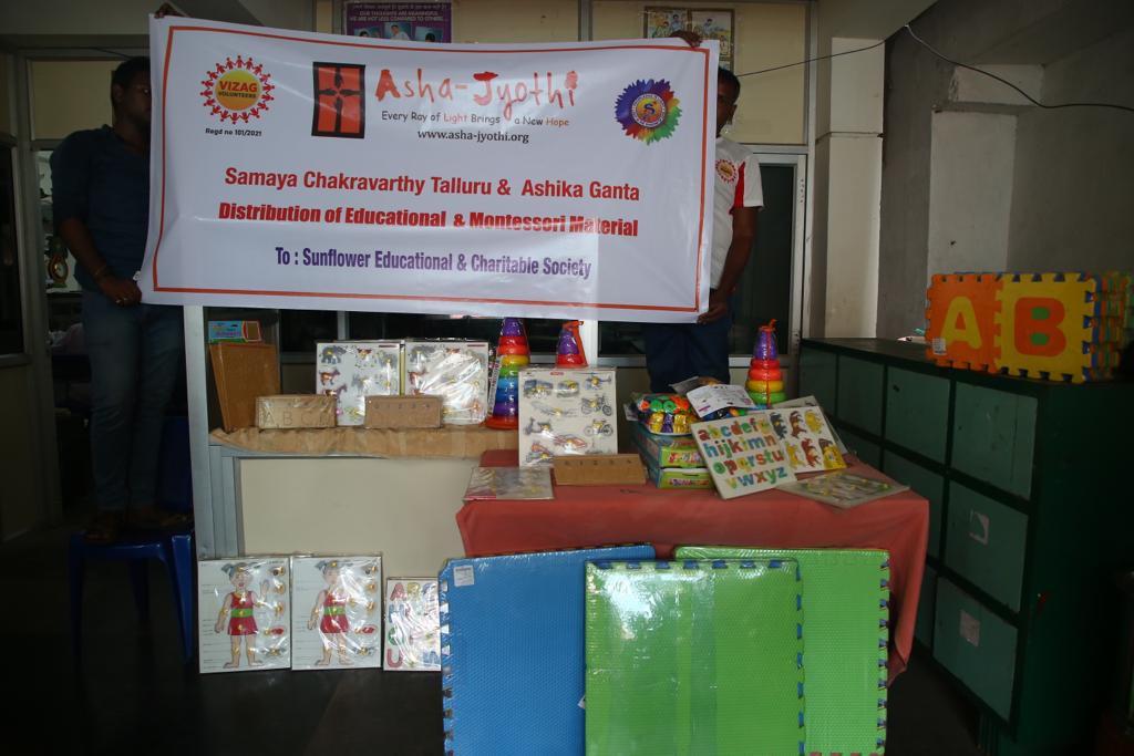 Supplies for Special Needs Children Asha Jyothi
